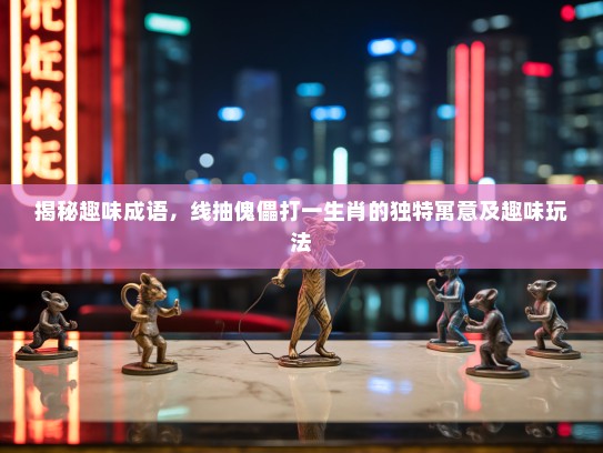 揭秘趣味成语，线抽傀儡打一生肖的独特寓意及趣味玩法