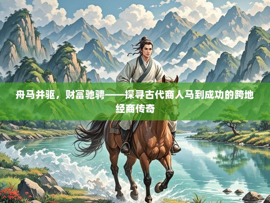 舟马并驱，财富驰骋——探寻古代商人马到成功的跨地经商传奇