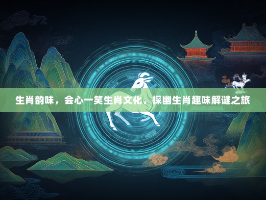生肖韵味，会心一笑生肖文化，探幽生肖趣味解谜之旅