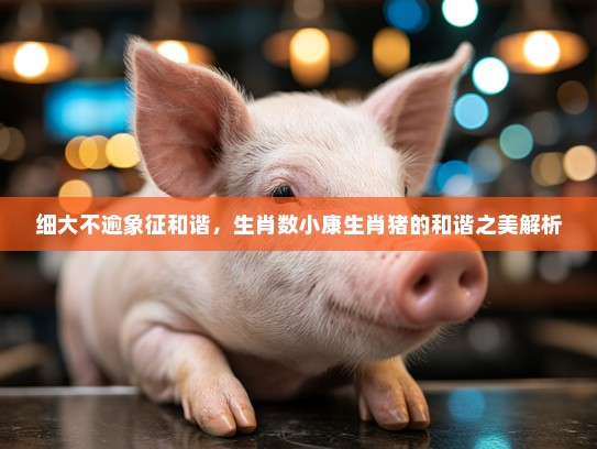 细大不逾象征和谐，生肖数小康生肖猪的和谐之美解析