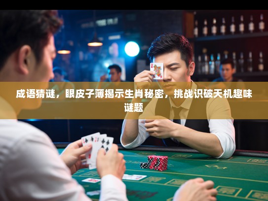 成语猜谜，眼皮子薄揭示生肖秘密，挑战识破天机趣味谜题