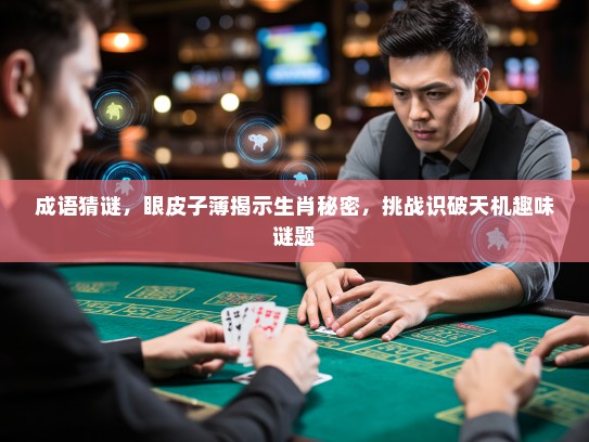 成语猜谜，眼皮子薄揭示生肖秘密，挑战识破天机趣味谜题