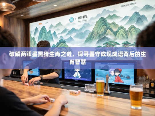 破解两眼墨黑猜生肖之谜，探寻墨守成规成语背后的生肖智慧