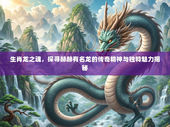生肖龙之魂，探寻赫赫有名龙的传奇精神与独特魅力揭秘