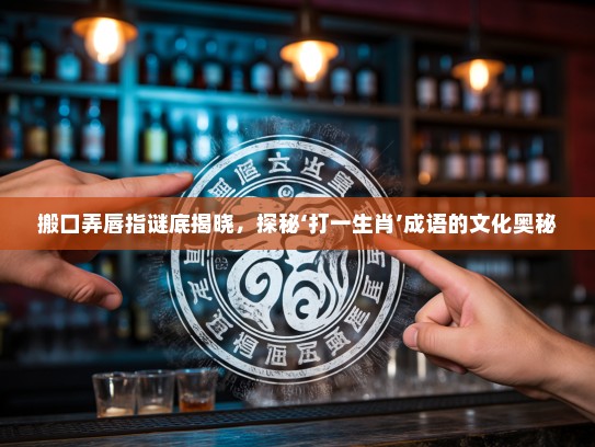 搬口弄唇指谜底揭晓，探秘‘打一生肖’成语的文化奥秘