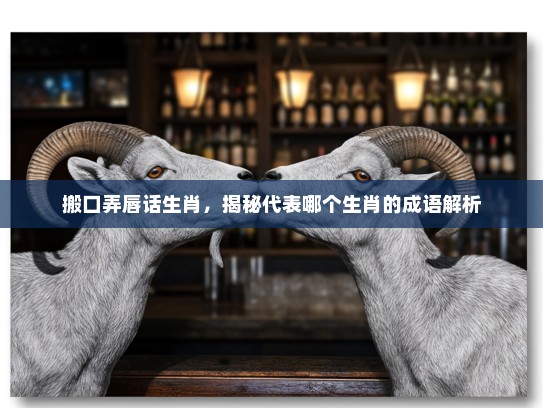 搬口弄唇话生肖，揭秘代表哪个生肖的成语解析