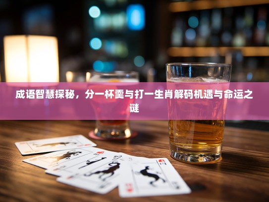 成语智慧探秘，分一杯羹与打一生肖解码机遇与命运之谜