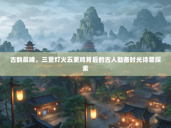 古韵晨曦，三更灯火五更鸡背后的古人勤奋时光诗意探索