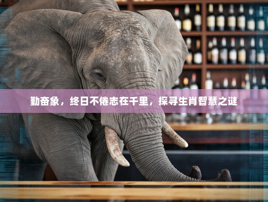 勤奋象，终日不倦志在千里，探寻生肖智慧之谜