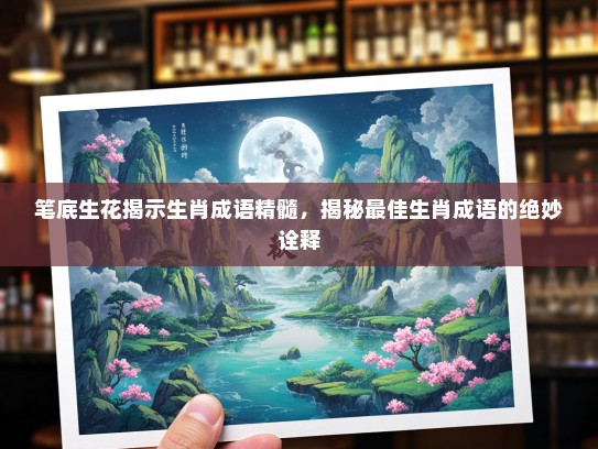 笔底生花揭示生肖成语精髓，揭秘最佳生肖成语的绝妙诠释