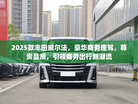 2025款丰田威尔法，豪华商务座驾，尊贵品质，引领商务出行新潮流