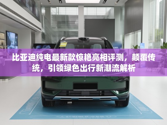 比亚迪纯电最新款惊艳亮相评测，颠覆传统，引领绿色出行新潮流解析