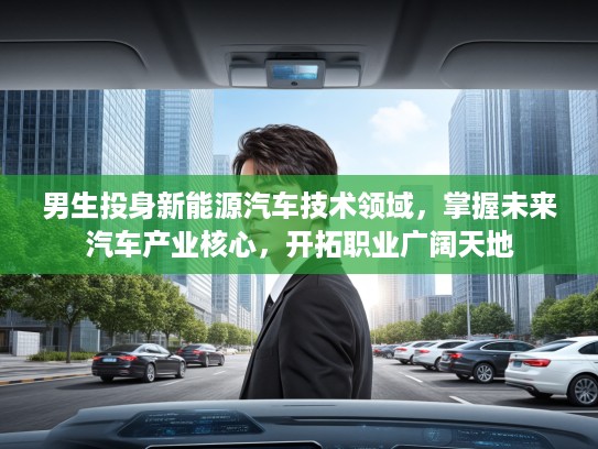 男生投身新能源汽车技术领域，掌握未来汽车产业核心，开拓职业广阔天地
