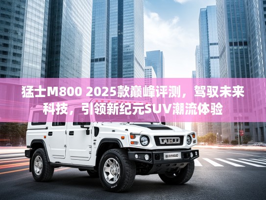 猛士M800 2025款巅峰评测，驾驭未来科技，引领新纪元SUV潮流体验