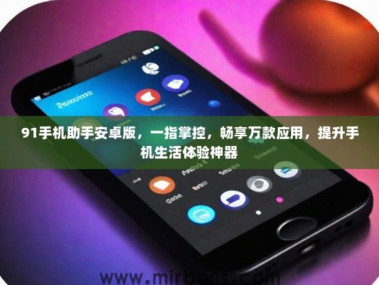 91手机助手安卓版，一指掌控，畅享万款应用，提升手机生活体验神器