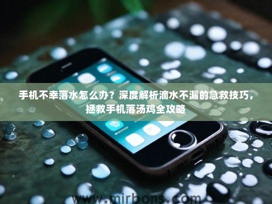 手机不幸落水怎么办？深度解析滴水不漏的急救技巧，拯救手机落汤鸡全攻略