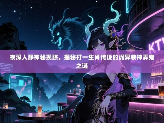夜深人静神秘现踪，揭秘打一生肖传说的诡异装神弄鬼之谜