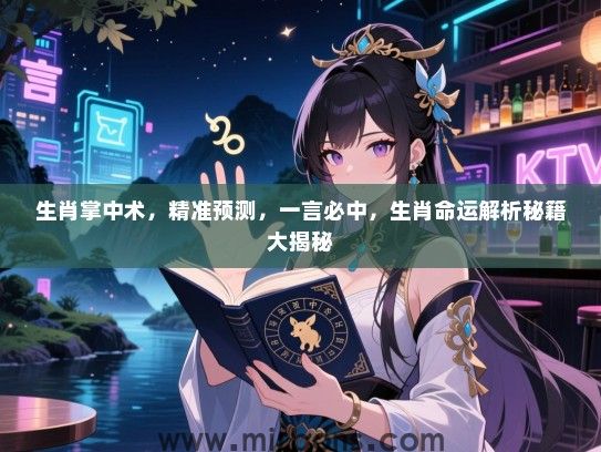 生肖掌中术，精准预测，一言必中，生肖命运解析秘籍大揭秘