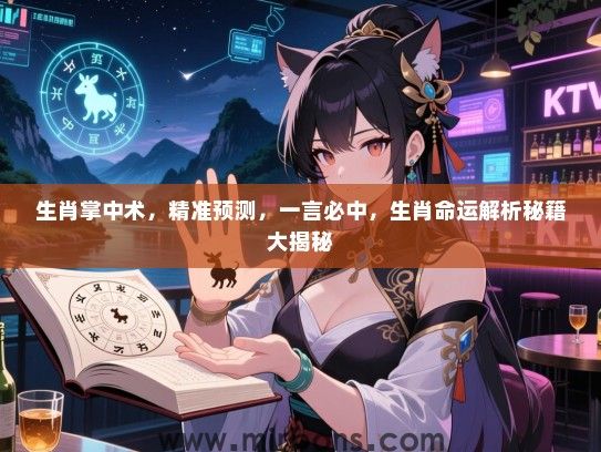 生肖掌中术，精准预测，一言必中，生肖命运解析秘籍大揭秘