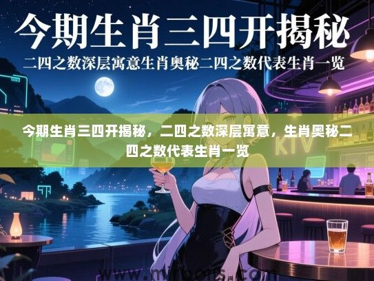 今期生肖三四开揭秘，二四之数深层寓意，生肖奥秘二四之数代表生肖一览