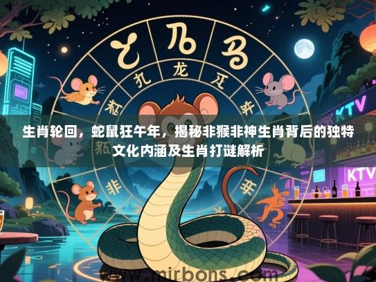 生肖轮回，蛇鼠狂午年，揭秘非猴非神生肖背后的独特文化内涵及生肖打谜解析