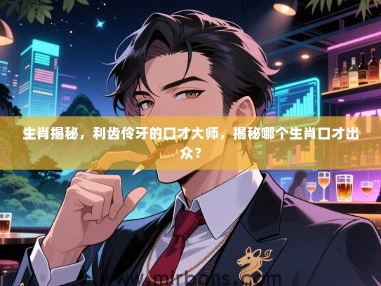 生肖揭秘，利齿伶牙的口才大师，揭秘哪个生肖口才出众？