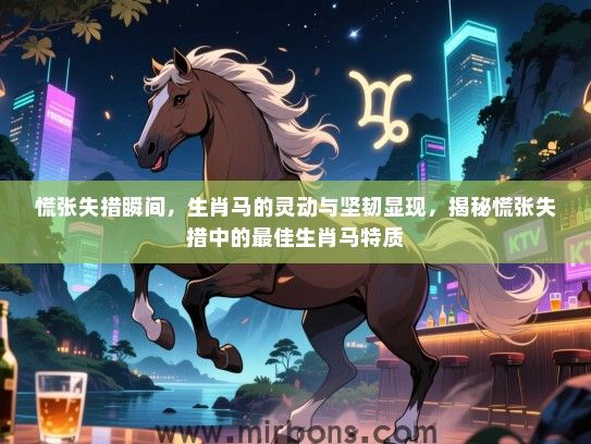 慌张失措瞬间，生肖马的灵动与坚韧显现，揭秘慌张失措中的最佳生肖马特质