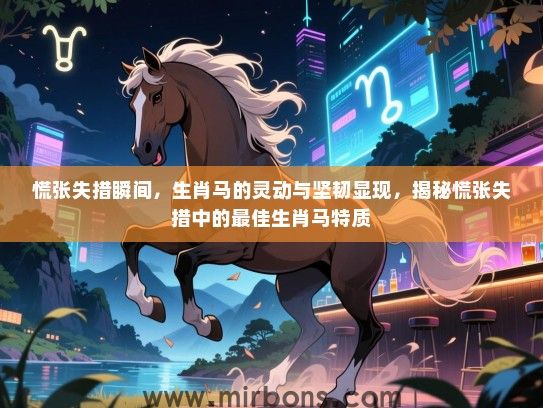 慌张失措瞬间，生肖马的灵动与坚韧显现，揭秘慌张失措中的最佳生肖马特质