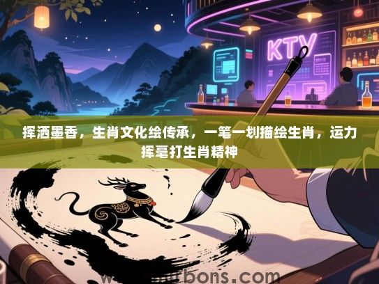 挥洒墨香，生肖文化绘传承，一笔一划描绘生肖，运力挥毫打生肖精神