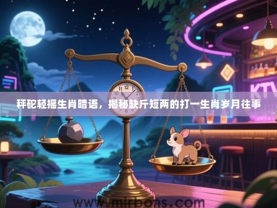 秤砣轻摇生肖暗语，揭秘缺斤短两的打一生肖岁月往事