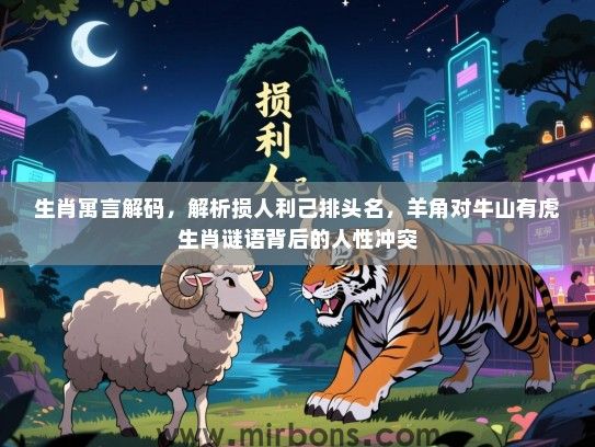 生肖寓言解码,解析损人利己排头名,羊角对牛山有虎生肖谜语背后的人性冲突 生肖寓言解码,解析损人利己排头名,羊角对牛山有虎生肖谜语背后的人性冲突