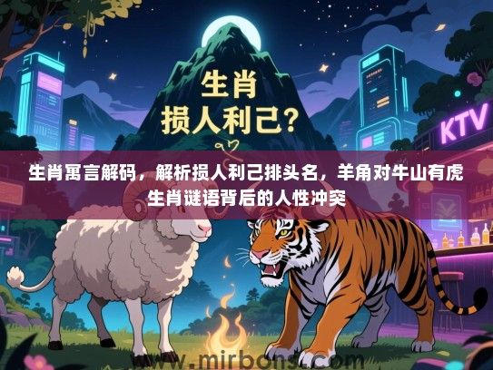 生肖寓言解码,解析损人利己排头名,羊角对牛山有虎生肖谜语背后的人性冲突 生肖寓言解码,解析损人利己排头名,羊角对牛山有虎生肖谜语背后的人性冲突