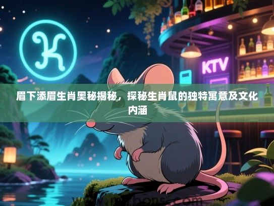 眉下添眉生肖奥秘揭秘,探秘生肖鼠的独特寓意及文化内涵 眉下添眉生肖奥秘揭秘,探秘生肖鼠的独特寓意及文化内涵