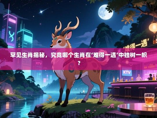 罕见生肖揭秘，究竟哪个生肖在‘难得一遇’中独树一帜？