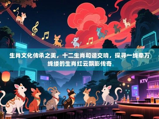 生肖文化传承之美，十二生肖和谐交响，探寻一线牵万线缕的生肖红云飘影传奇