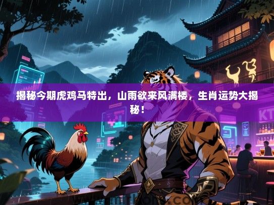 揭秘今期虎鸡马特出,山雨欲来风满楼,生肖运势大揭秘! 揭秘今期虎鸡马特出,山雨欲来风满楼,生肖运势大揭秘!