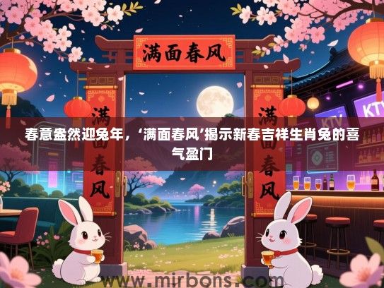 春意盎然迎兔年，‘满面春风’揭示新春吉祥生肖兔的喜气盈门