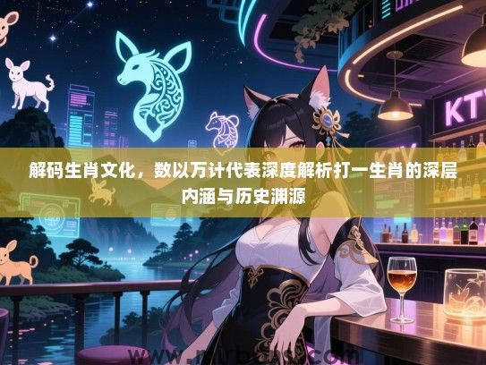 解码生肖文化，数以万计代表深度解析打一生肖的深层内涵与历史渊源