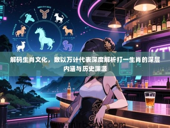 解码生肖文化，数以万计代表深度解析打一生肖的深层内涵与历史渊源