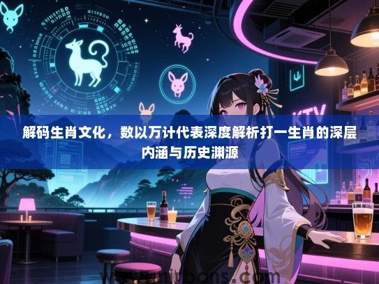 解码生肖文化，数以万计代表深度解析打一生肖的深层内涵与历史渊源