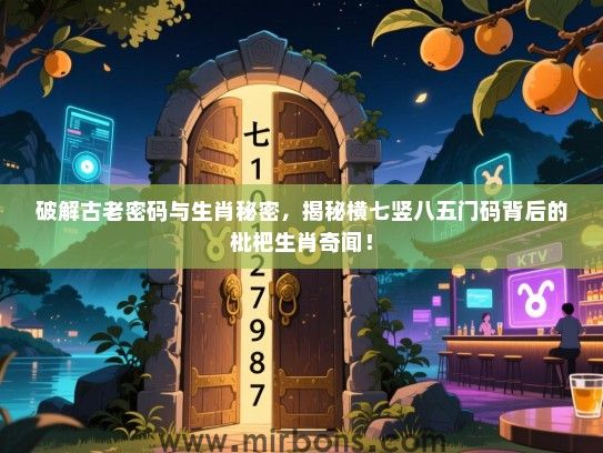 破解古老密码与生肖秘密，揭秘横七竖八五门码背后的枇杷生肖奇闻！
