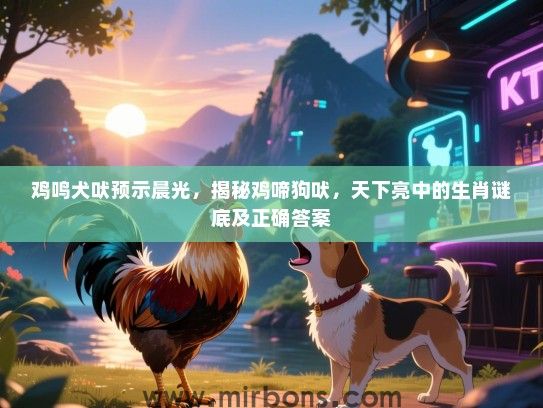 鸡鸣犬吠预示晨光，揭秘鸡啼狗吠，天下亮中的生肖谜底及正确答案