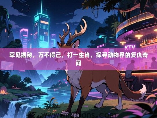 罕见揭秘,万不得已,打一生肖,探寻动物界的复仇奇闻 罕见揭秘,万不得已,打一生肖,探寻动物界的复仇奇闻