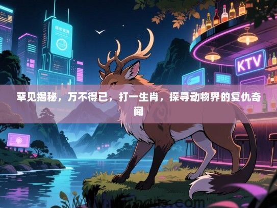 罕见揭秘,万不得已,打一生肖,探寻动物界的复仇奇闻 罕见揭秘,万不得已,打一生肖,探寻动物界的复仇奇闻