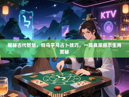 揭秘古代智慧，特马平马占卜技巧，一局良策揭示生肖奥秘