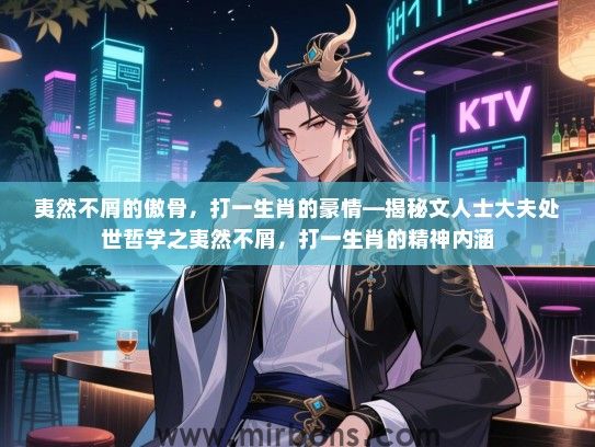 夷然不屑的傲骨，打一生肖的豪情—揭秘文人士大夫处世哲学之夷然不屑，打一生肖的精神内涵